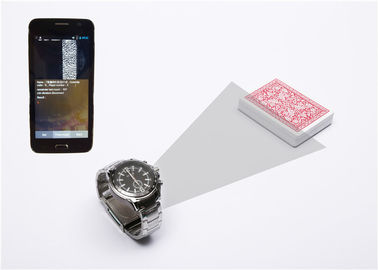 Mới nhất Cool Watch Máy quét Xì phé / Máy quay Poker cho Thẻ Đánh dấu Mã vạch