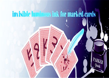 Thẻ Luminous Playing mới nhất Invisible Ink Đối với Poker Cheat / Magic Show
