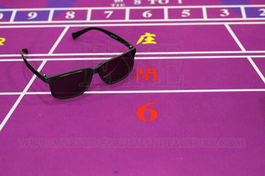 Phong cách thời trang Kính râm UV Thẻ đánh dấu Ống kính Liên hệ cho Cheat Poker