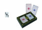 Kích thước cầu KEM Pantheon đánh dấu thẻ chơi 2 bộ bài Set cho Poker Cheat